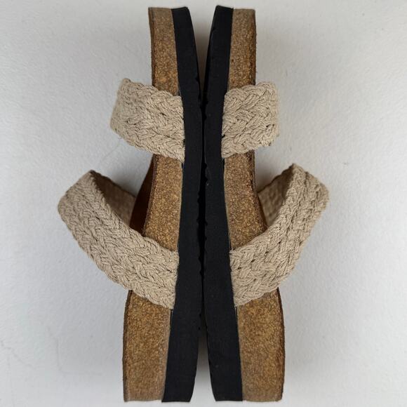 NAOT Women's Double Braided Strap Sandals Slide Slip-On Size 38 / US 7 - Picture 6 of 8